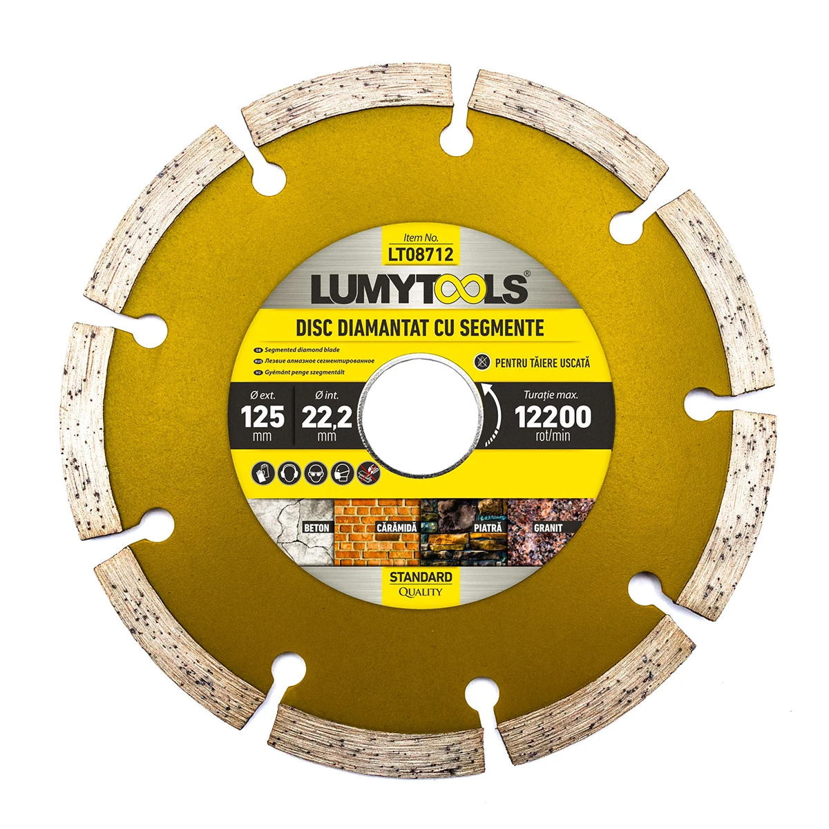 Disc Diamantat Cu Segmente 125Mm