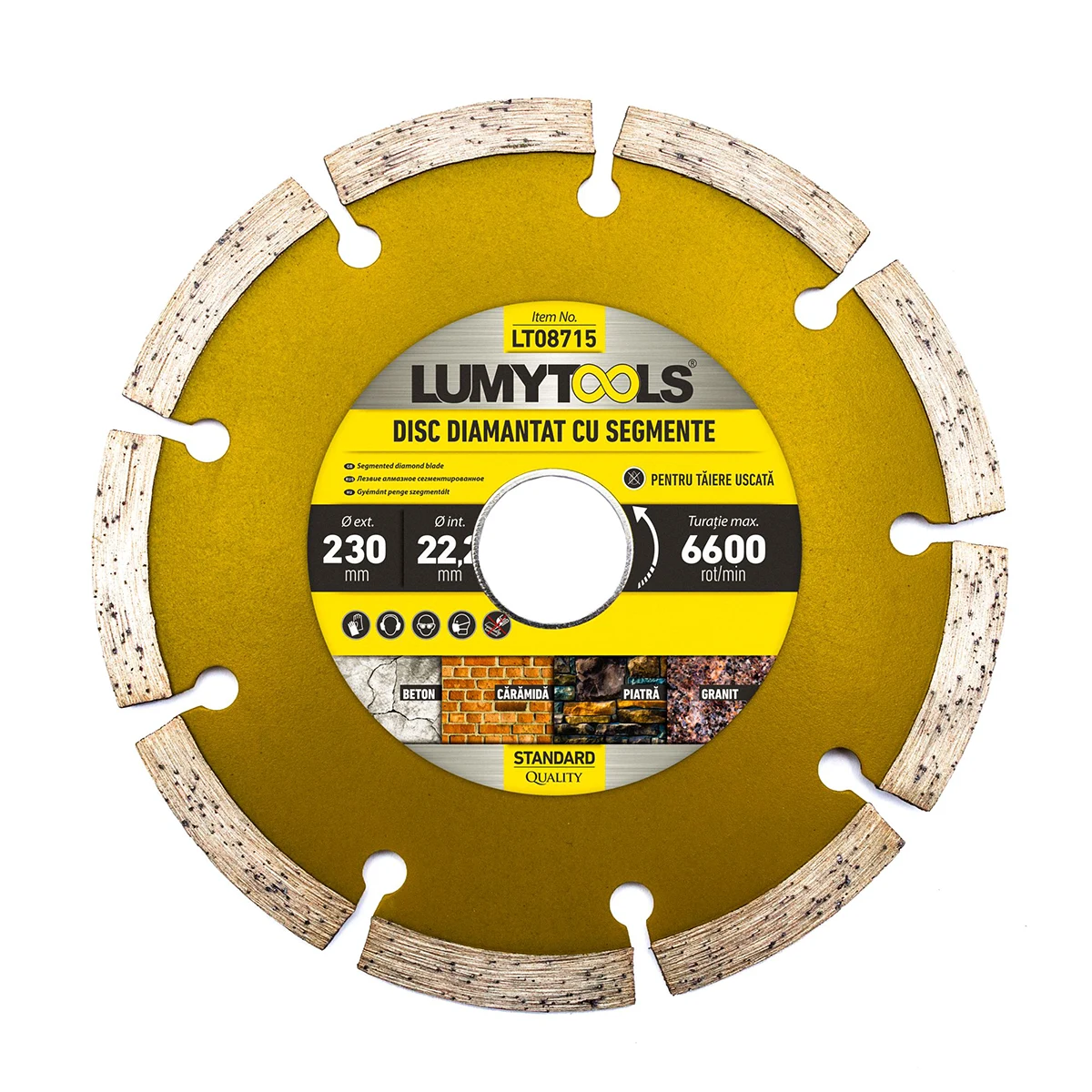 Disc Diamantat Cu Segmente 230Mm