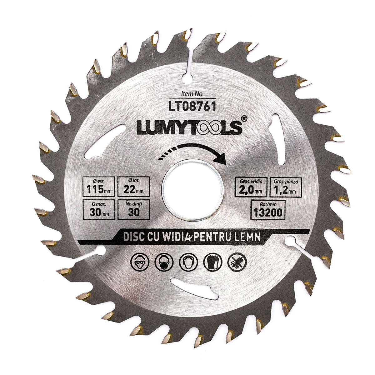 Disc Vidia Pt. Lemn 115Mm