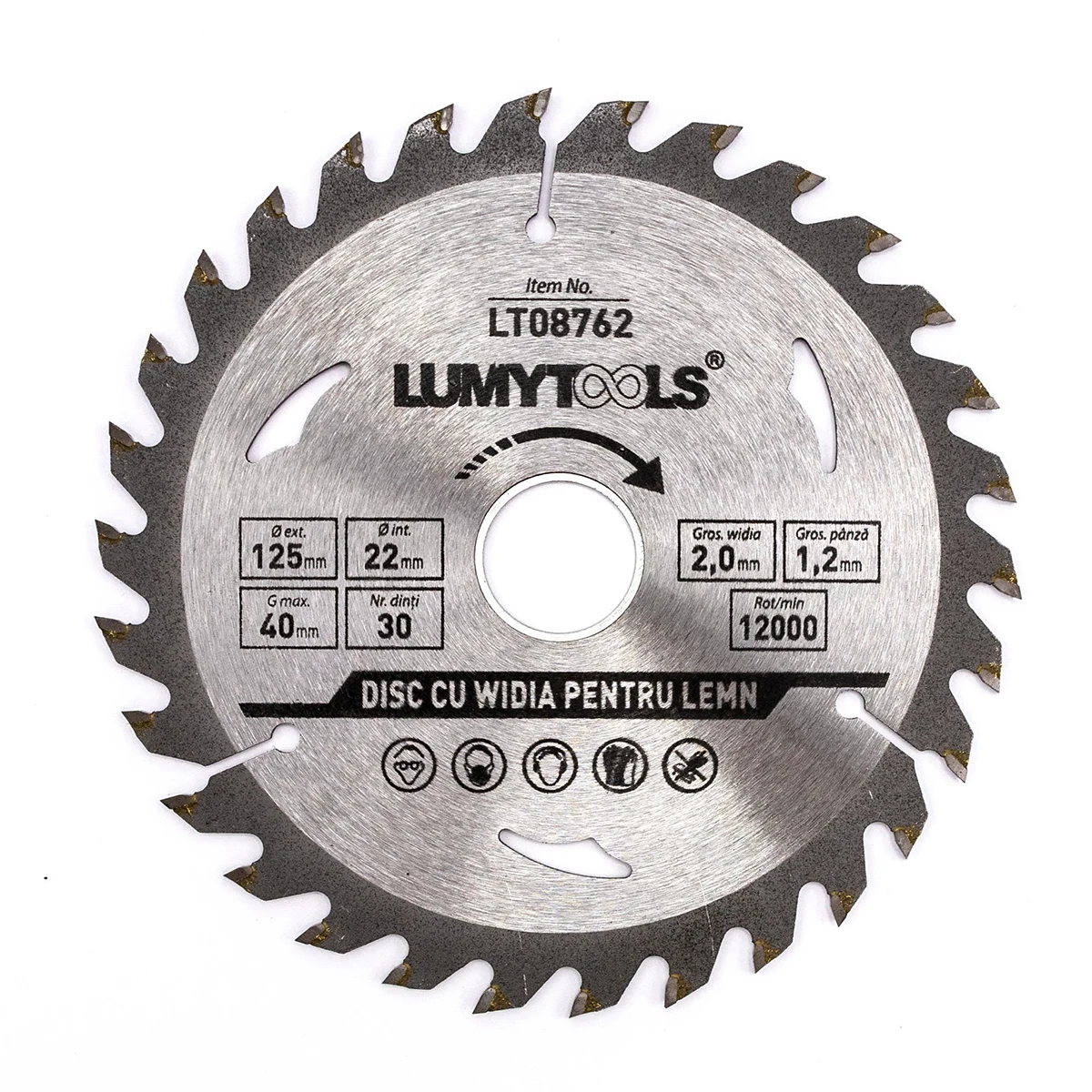 Disc Vidia Pt. Lemn 125Mm